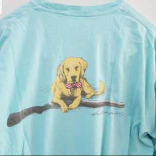 古着　ロンT　犬(Tシャツ(長袖/七分))