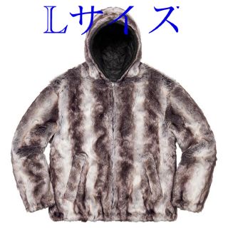 シュプリーム(Supreme)のSupreme Faux Fur Hooded Jacket L (ブルゾン)