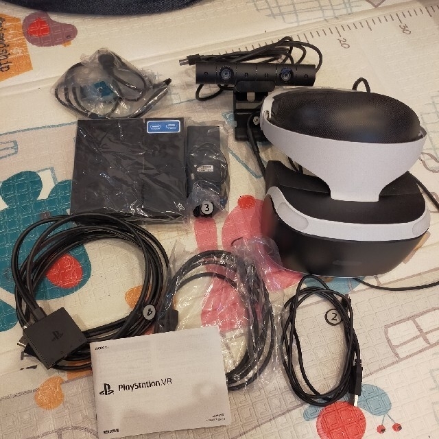 買い正規店 PSVR CUHJ-16001 カメラ同梱 PS4スタンドセット付 - touahria.com