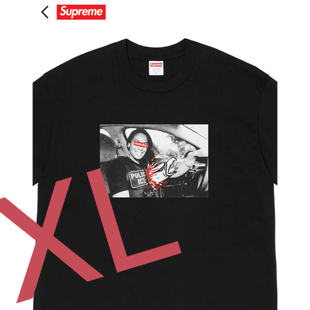 Supreme antihero box logo tee Tシャツ