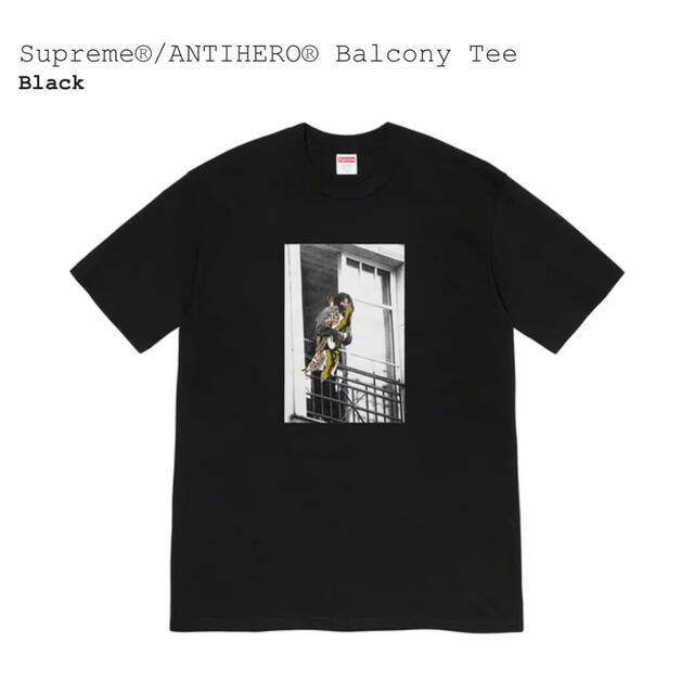 supreme Anti Hero Balcony TeeTシャツ/カットソー(半袖/袖なし)
