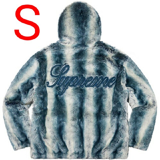 Supreme -  Faux Fur Reversible Hooded Jacket