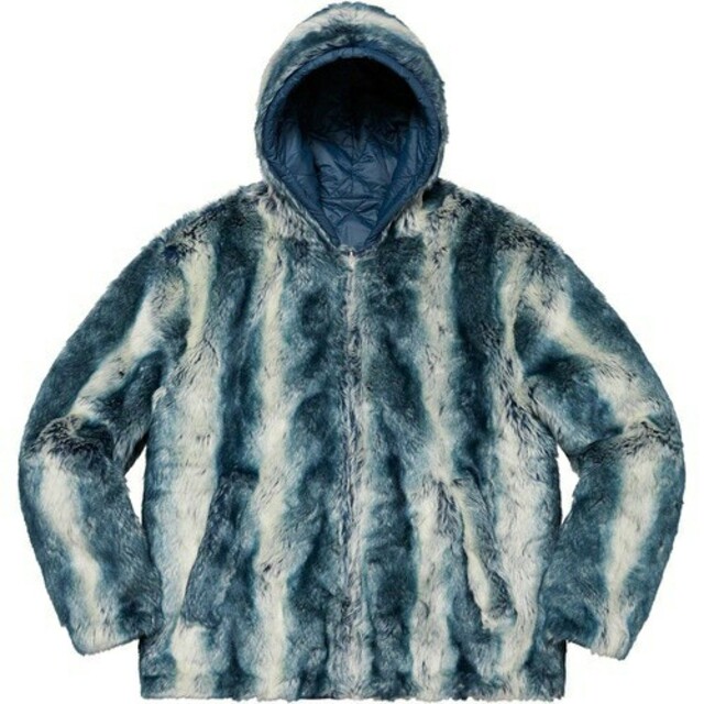 Faux Fur Reversible Hooded Jacket 2