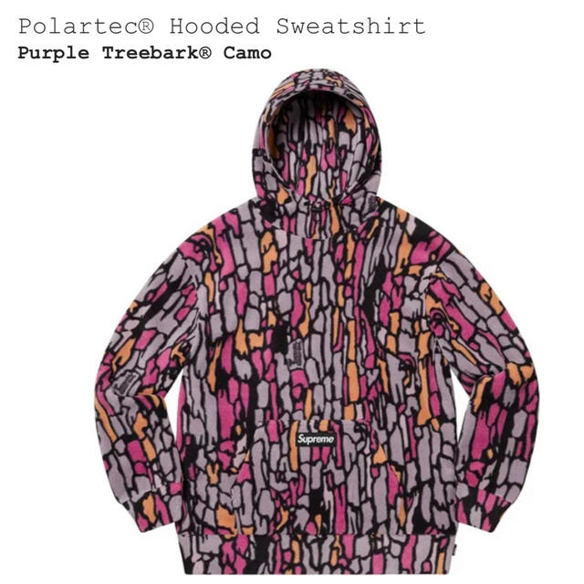 日本製 Supreme - supreme polartec hooded  sweatshirt パーカー