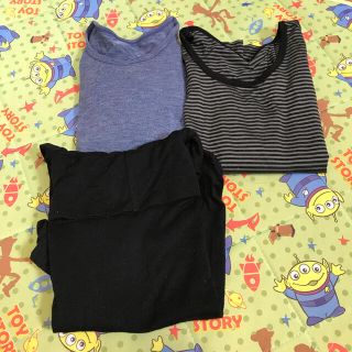 ユニクロ(UNIQLO)のユニクロ　ヒートテック　3枚セット　100(下着)