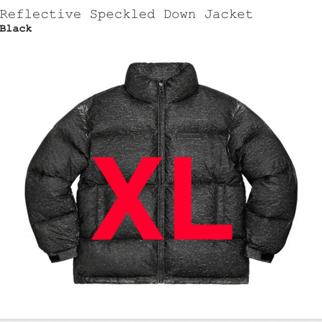 Supreme Reflective Speckled Down Jacket Supreme Reflective Speckled Down Jacket