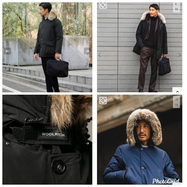 WOOLRICH(ウールリッチ)のwoolrich edifice ウールリッチ アークティックパーカー  黒 M メンズのジャケット/アウター(ダウンジャケット)の商品写真