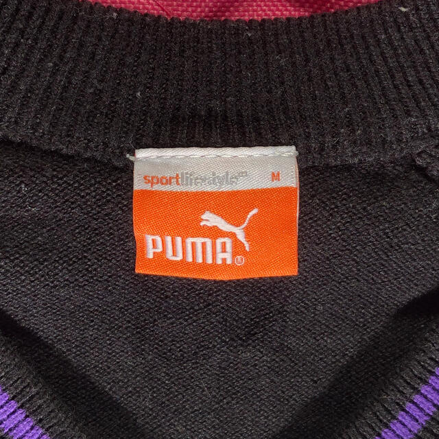 PUMA(プーマ)の【値下げ】プーマ　PUMA sport lifestyle ニット　サイズM スポーツ/アウトドアのゴルフ(ウエア)の商品写真
