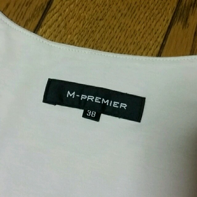 M-premier(エムプルミエ)のエムプルミエ☆Tシャツ☆シンプル レディースのトップス(Tシャツ(半袖/袖なし))の商品写真