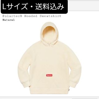 シュプリーム(Supreme)のSupreme Polartec Hooded Sweatshirt  Lサイズ(パーカー)