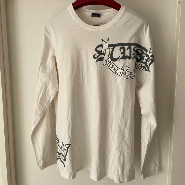 STUSSY(ステューシー)のぺい様専用ステューシー　白ロンT Lサイズ　送料込み★ メンズのトップス(Tシャツ/カットソー(七分/長袖))の商品写真