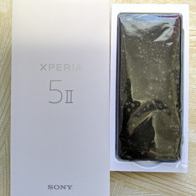 Sony Xperia 5 II XQ-AS72 (256GB) / Blue スマホ/家電/カメラのスマートフォン/携帯電話(スマートフォン本体)の商品写真
