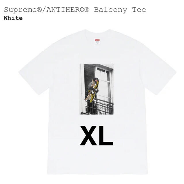 Supreme(シュプリーム)のSupreme Antihero Balcony tee XL メンズのトップス(Tシャツ/カットソー(半袖/袖なし))の商品写真