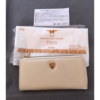 ハマノヒカクコウゲイ(濱野皮革工藝/HAMANO)の値下げ⤵️HAMANO × トワニー　コラボ長財布　新品　非売品(財布)