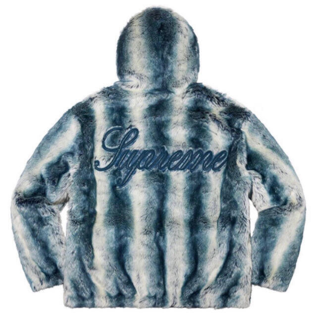 Supreme Faux Fur Reversible Hooded