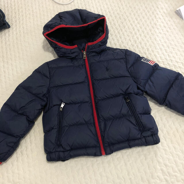 POLO RALPH LAUREN(ポロラルフローレン)のラルフローレン　ダウンジャケット キッズ/ベビー/マタニティのキッズ服男の子用(90cm~)(ジャケット/上着)の商品写真