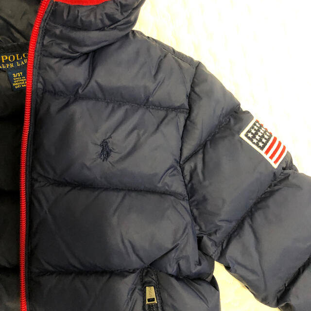 POLO RALPH LAUREN(ポロラルフローレン)のラルフローレン　ダウンジャケット キッズ/ベビー/マタニティのキッズ服男の子用(90cm~)(ジャケット/上着)の商品写真