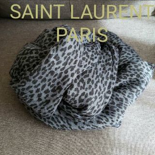 SAINT LAWRENT PARIS レオパルド ストール-