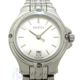 グッチ(GUCCI)のグッチ 腕時計美品  - 9040L レディース(腕時計)
