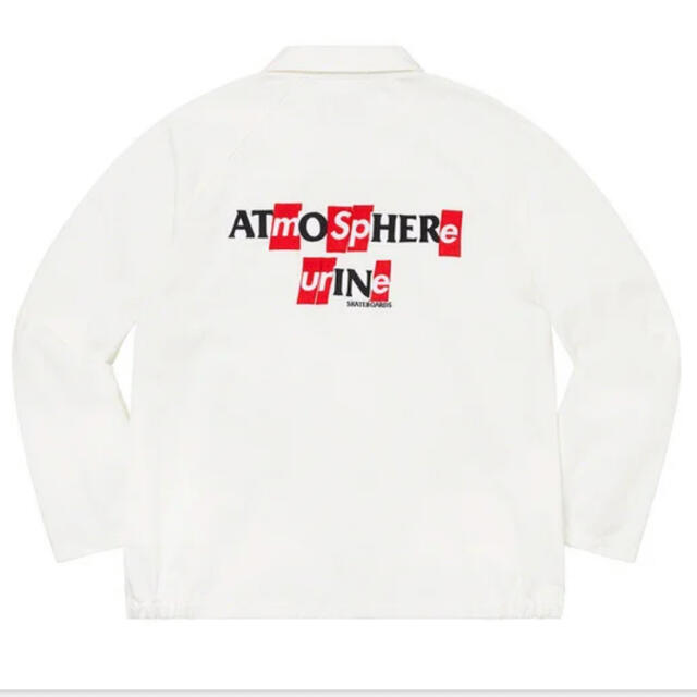 Supreme(シュプリーム)のsupreme antihero coach jacket 白M メンズのジャケット/アウター(ブルゾン)の商品写真