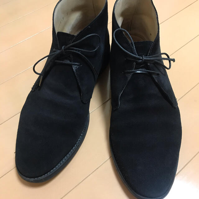 ロイドフットウェア　チャッカブーツ　ブラック　7 メンズの靴/シューズ(ドレス/ビジネス)の商品写真