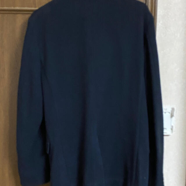 テーラード ジャケット スーツ ネイビー ニット素材 メンズのジャケット/アウター(テーラードジャケット)の商品写真