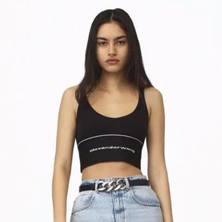 桜瑪瑙 alexander wang デニム キャミソール ブラトップ | kinderpartys.at