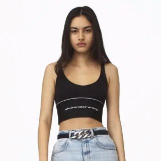 アレキサンダーワン(Alexander Wang)の☆らも星　様専用alexanderwang ロゴストレッチブラ(タンクトップ)