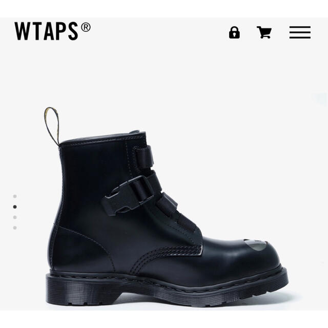 W)taps(ダブルタップス)の新品 wtaps Dr.Martens STOMPER UK8 27.0 メンズの靴/シューズ(ブーツ)の商品写真