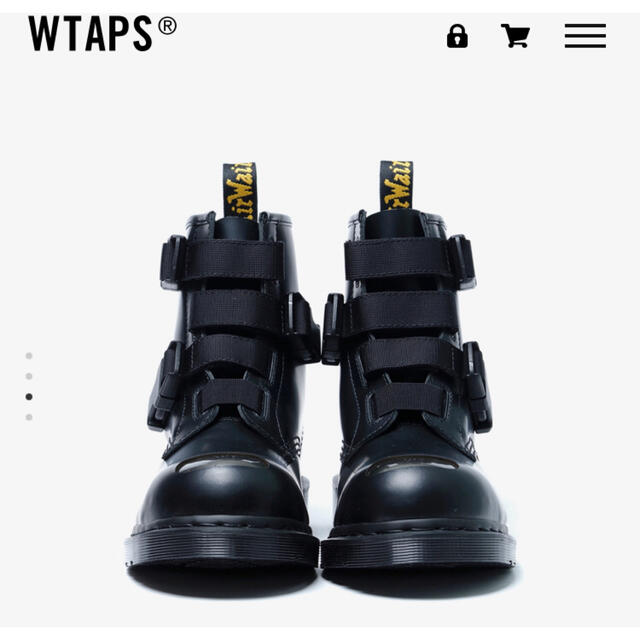 W)taps(ダブルタップス)の新品 wtaps Dr.Martens STOMPER UK8 27.0 メンズの靴/シューズ(ブーツ)の商品写真