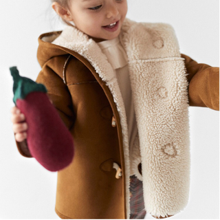 ザラキッズ(ZARA KIDS)のZARA baby ダブルフェイス フェイクファー コート 98cm(コート)