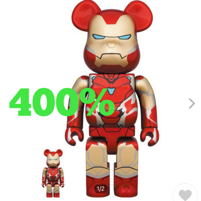 ベアブリック アイアンマン 400% 新品未開封 ベアブリック アイアンマン 400% 新品未開封