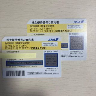 エーエヌエー(ゼンニッポンクウユ)(ANA(全日本空輸))のANA 株主優待券(その他)