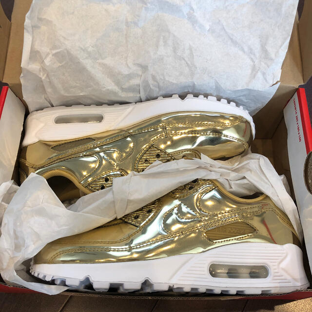 NIKE(ナイキ)の最終値下げ Nike Wmns Air Max 90 SP W6 gold レディースの靴/シューズ(スニーカー)の商品写真