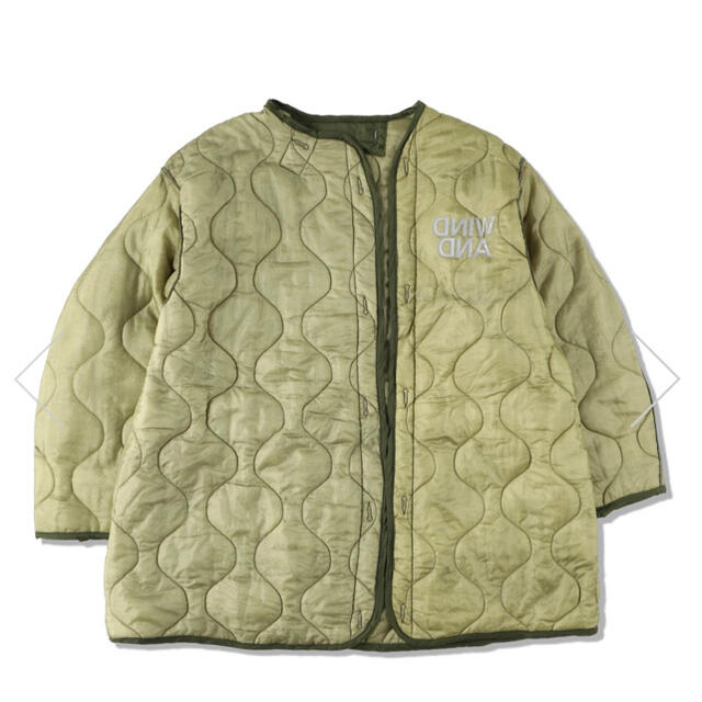 WIND AND SEA QUILTING LINER JACKET OLIVE