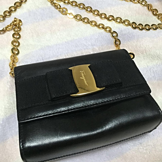 Ferragamo(フェラガモ)のフェラガモ チェーンバッグ ハンドメイドのファッション小物(バッグ)の商品写真