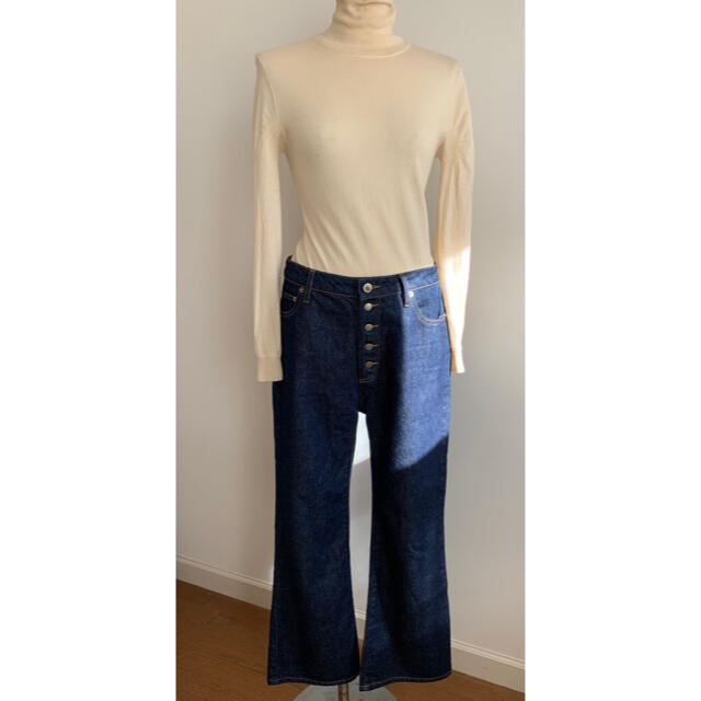 IENA(イエナ)のROUJE Cropped denim BASTILLE サイズ40 レディースのパンツ(デニム/ジーンズ)の商品写真