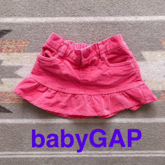 babyGAP(ベビーギャップ)のベビー服どんどん出品❣️babyGAP  ベビーギャップ　スカート　80サイズ キッズ/ベビー/マタニティのベビー服(~85cm)(スカート)の商品写真