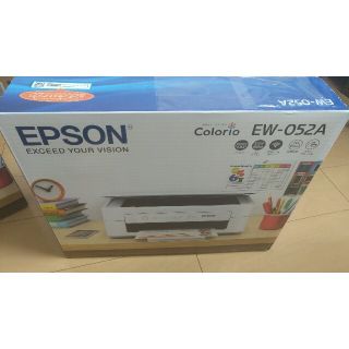 エプソン(EPSON)の【新品未開封品】エプソン EW-052A インクジェットプリンター(OA機器)