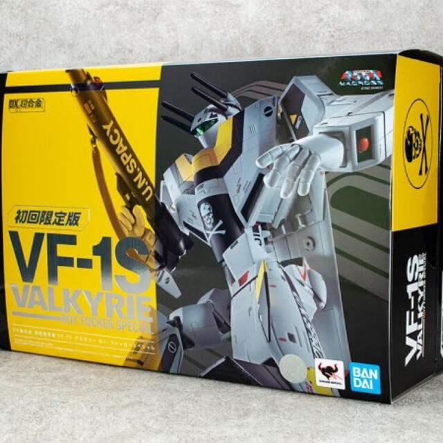 バンダイスピリッツ DX超合金 初回限定版 VF-1S バルキリー ロイ・フォッカースペシャル 新品未開封品