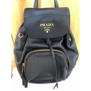 プラダ(PRADA)の新品★プラダ 1BZ035 カーフレザー　バッグパック(リュック/バックパック)