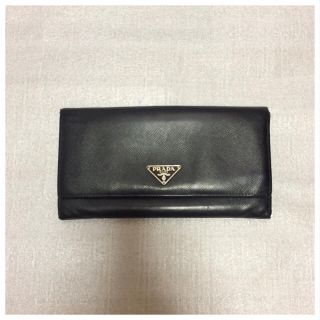 プラダ(PRADA)のPRADA プラダ レザー 長財布(財布)