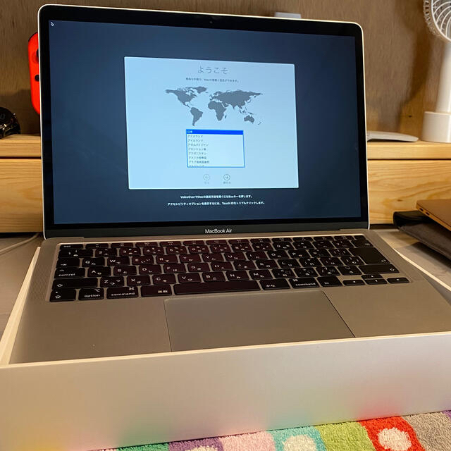 Mac (Apple)(マック)の美品★Mac Book Air 2020★ スマホ/家電/カメラのPC/タブレット(ノートPC)の商品写真