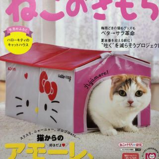 ハローキティ(ハローキティ)のかこかぴ様　専用　新品　ねこのきもち付録　キティちゃんキャットハウス(猫)