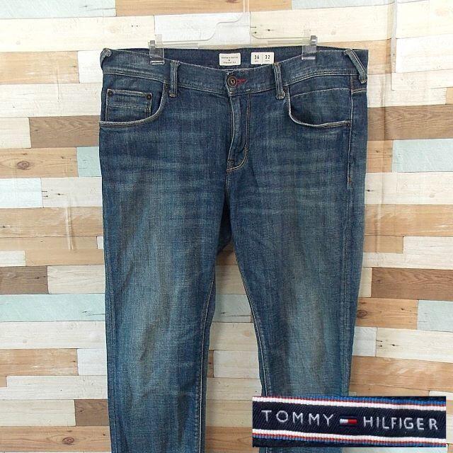 TOMMY HILFIGER(トミーヒルフィガー)の【TOMMY HILFIGER】 美品 トミーヒルフィガー ストレッチ ジーンズ メンズのパンツ(デニム/ジーンズ)の商品写真