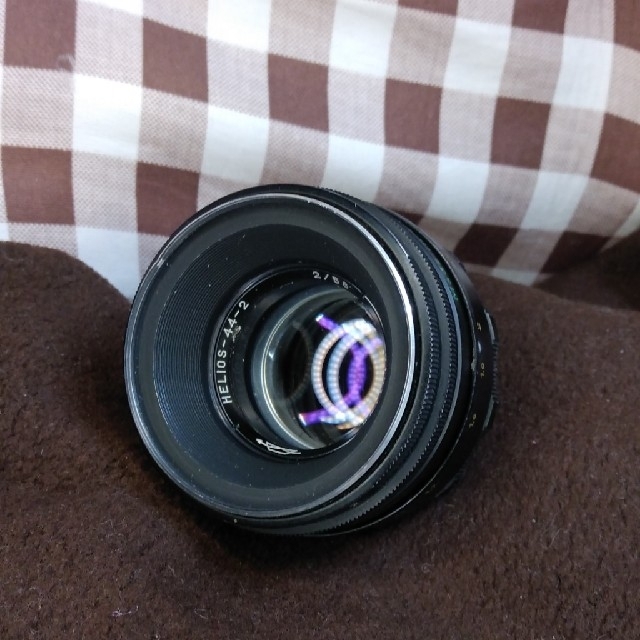 ヘリオス44-2 58mm f2 実用品　ぐるぐるボケ