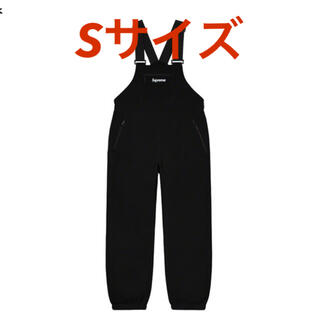 シュプリーム(Supreme)の【Sサイズ】Supreme Polartec Overalls 黒(サロペット/オーバーオール)