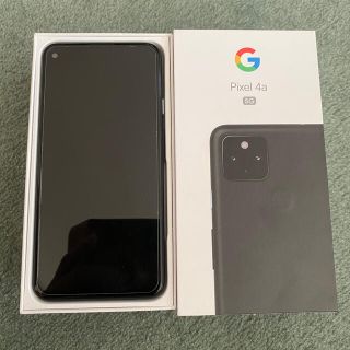 アンドロイド(ANDROID)の評価に自信有り‼︎ Pixel 4a 5G 128GB JUST BLACK (スマートフォン本体)