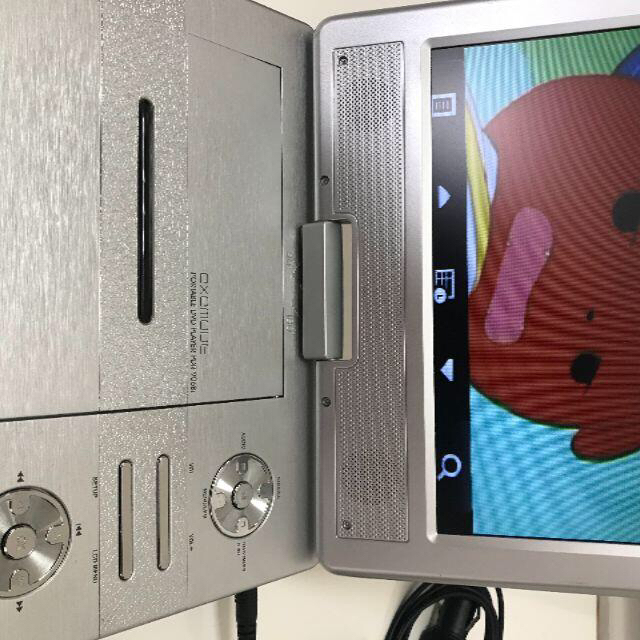 EXEMODE PDR-906BI 9ｲﾝﾁ ﾜﾝｾｸﾞDVD【ジャンク】 スマホ/家電/カメラのテレビ/映像機器(DVDプレーヤー)の商品写真