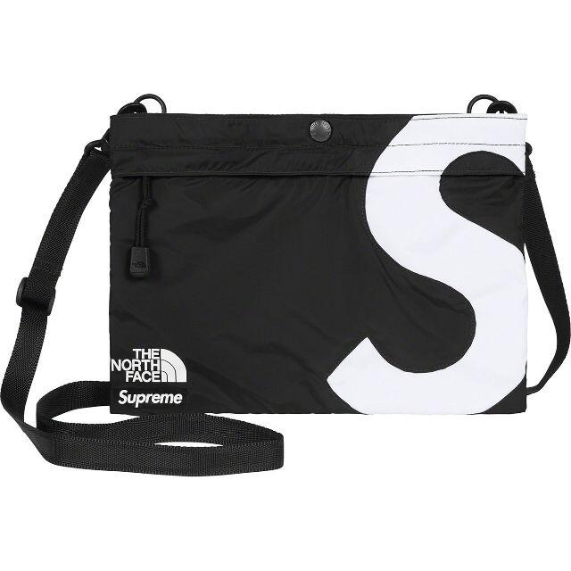 Supreme S Logo Shoulder Bag Black